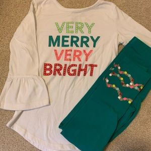 Girls 5T Christmas Outfit
